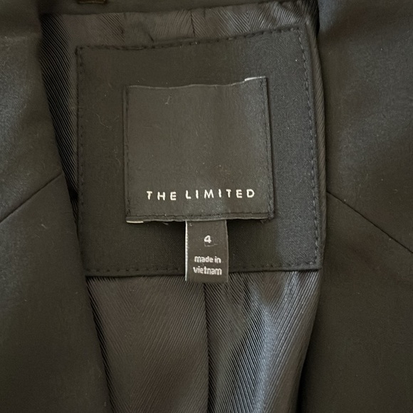 The Limited Black Button Up Women’s Blazer RR3 - Picture 3 of 5